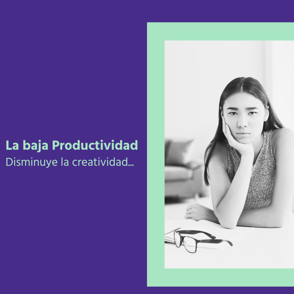 La baja productividad laboral disminuye la creatividad