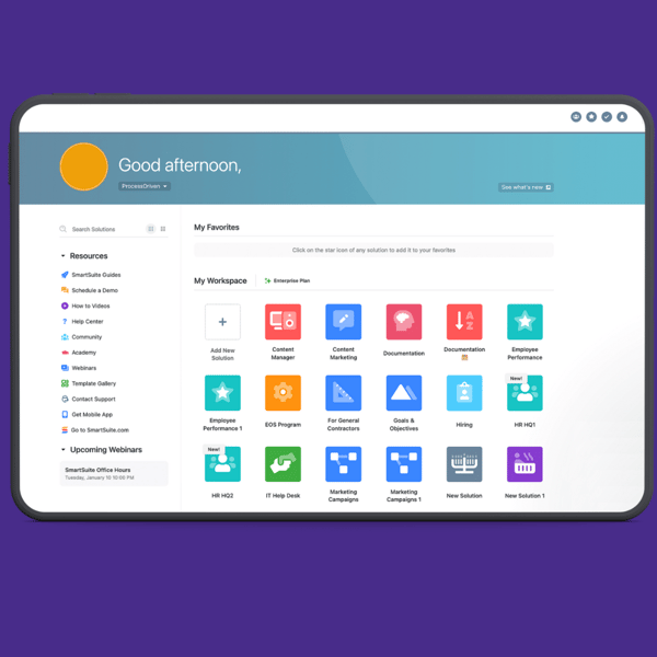 Funcionalidades Clave de SmartSuite
