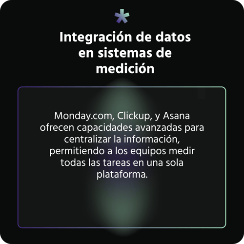 Integración de datos en sistemas de medición
