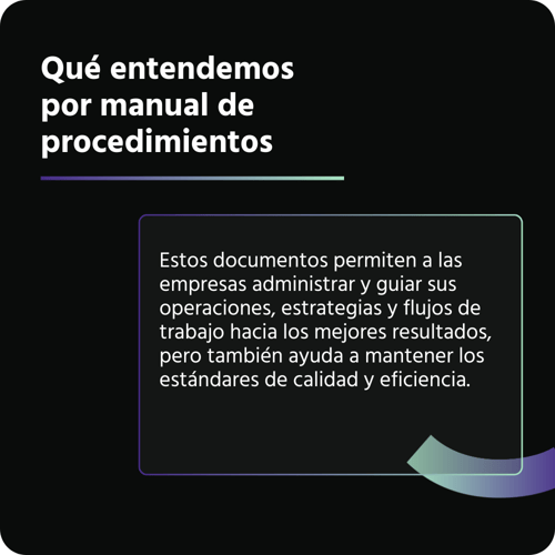 Qué entendemos por manual de procedimientos