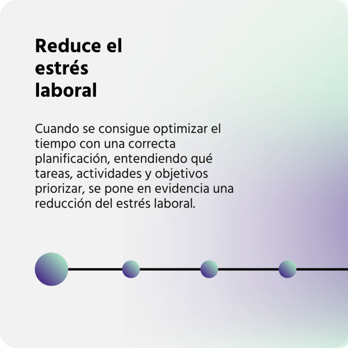 Reduce el estrés laboral