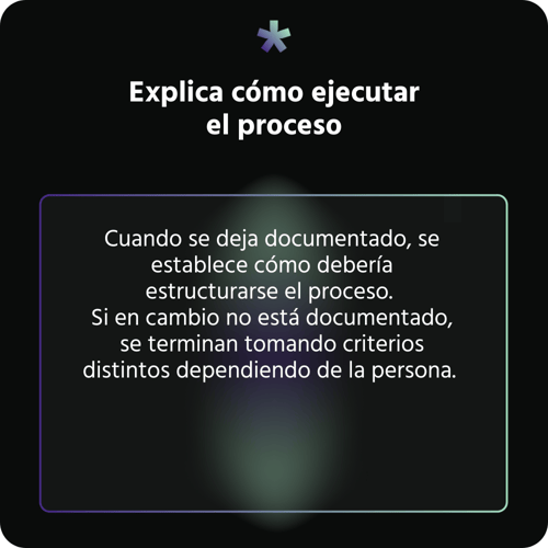 Explica cómo ejecutar el proceso