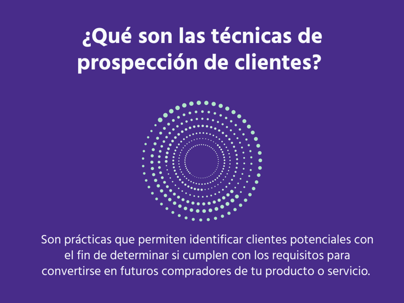 Qué son las técnicas de prospección