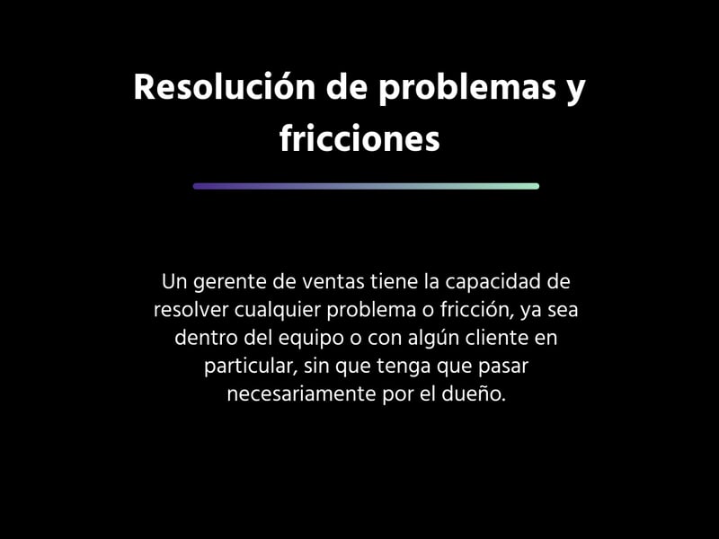 Resolución de problemas y fricciones