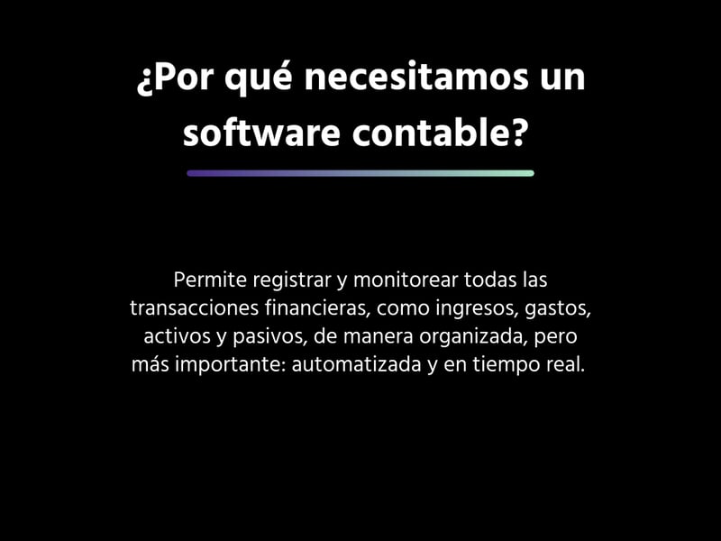Por qué necesitamos un software contable