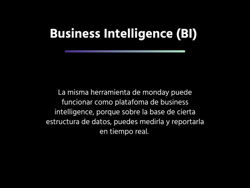 Business Intelligence (BI) 