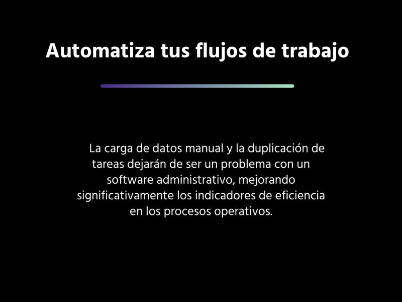 Automatiza tus flujos de trabajo