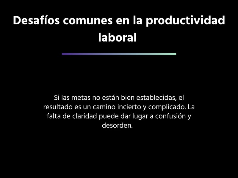 Desafíos comunes en la productividad laboral 